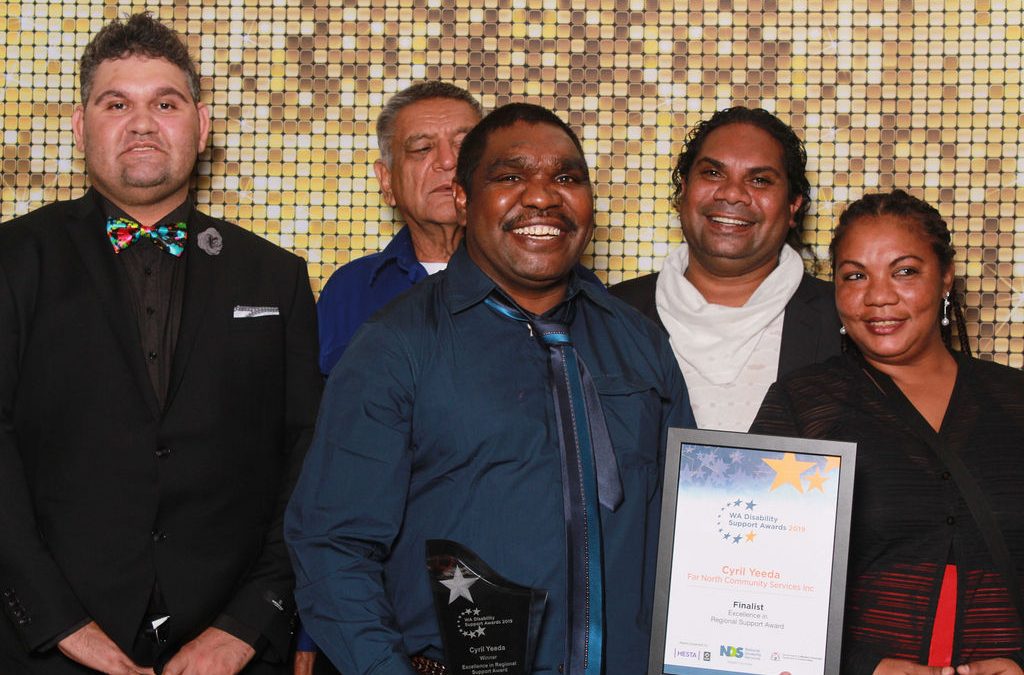 WA Disability Support Awards, Excellence in Regional Support 2019, Cyril Yeeda