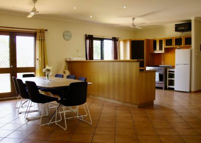 Dining room & kitchen